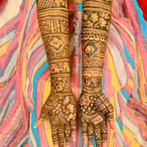 Kanchana Borah Hazarika mehendi Artist in Tezpur